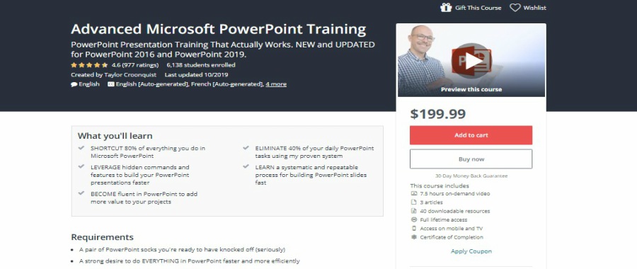online powerpoint 11 for mac training